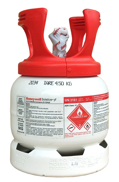 R-1234yf Honeywell Klima Gazı 5 Kg Soğutucu Gaz