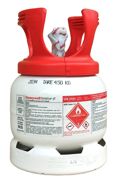R-1234yf Honeywell Klima Gazı 5 Kg Soğutucu Gaz