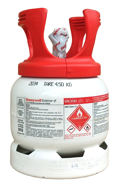 R-1234yf Honeywell Klima Gazı 5 Kg Soğutucu Gaz