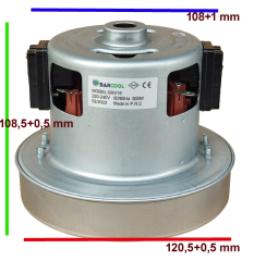 16 Süpürge Motor 900 W